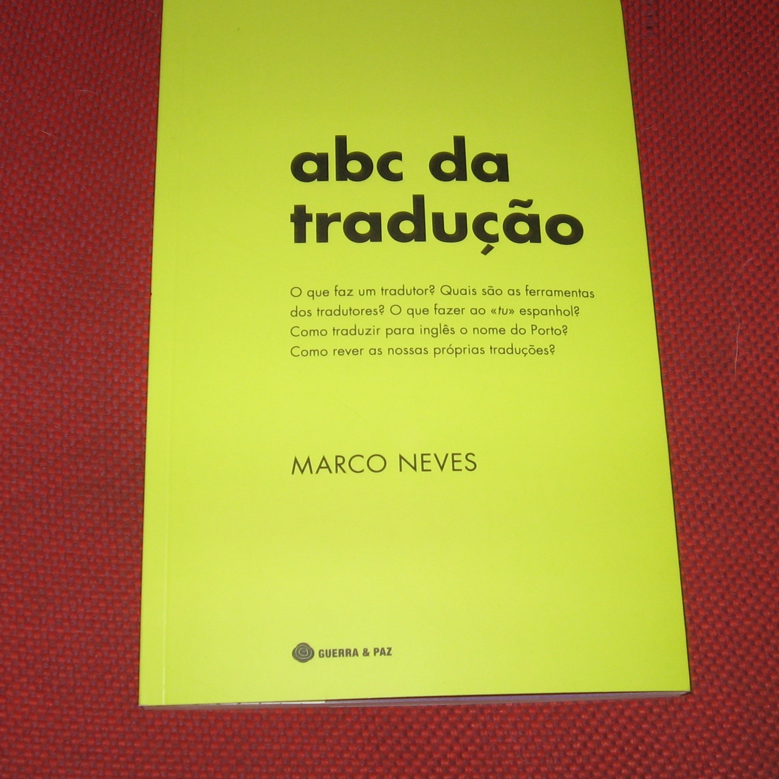 ABC DA TRADUÇÃO